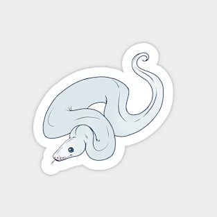 Blue Eye Lucy Ball Python Sticker